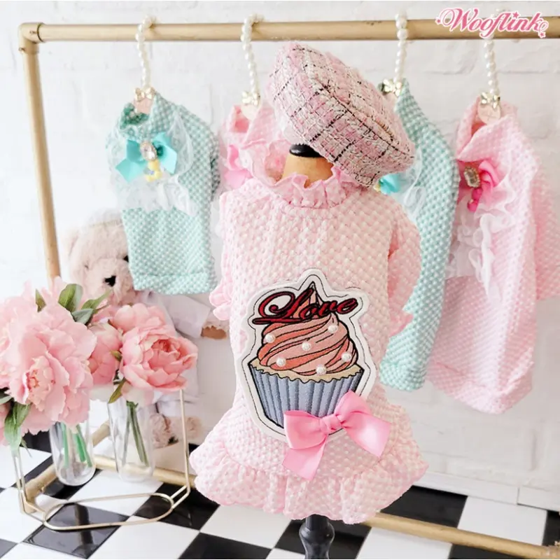 Wooflink You Are My Cupcake Dress - Pink