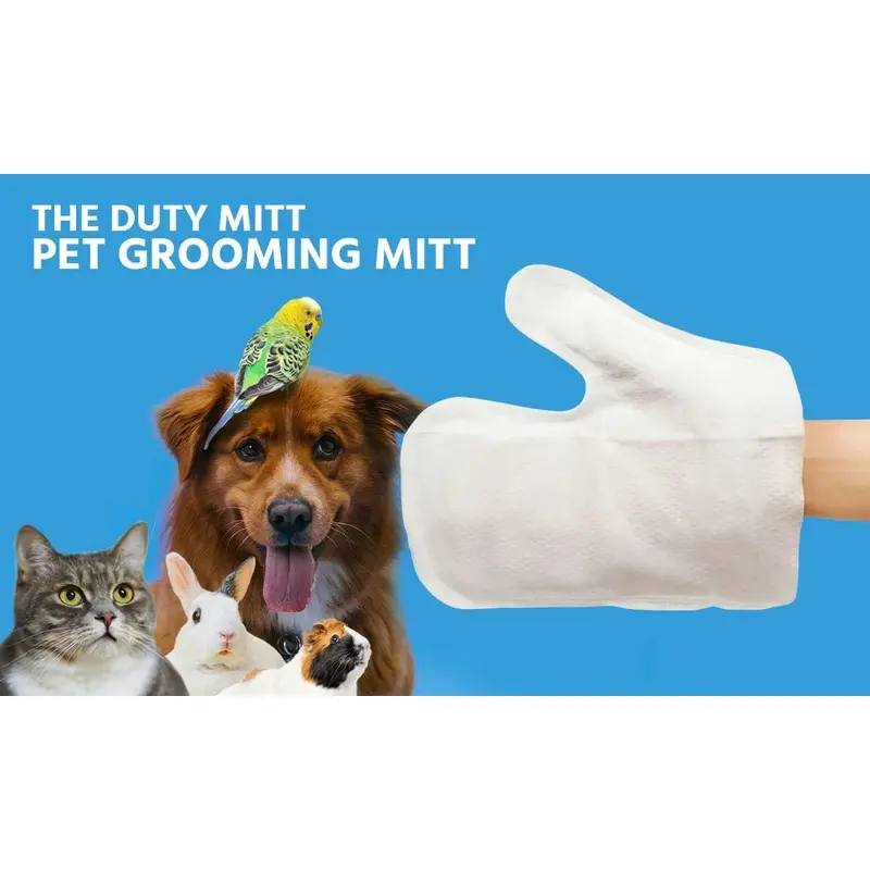 Pet Grooming Mitt (Scented & Moist)