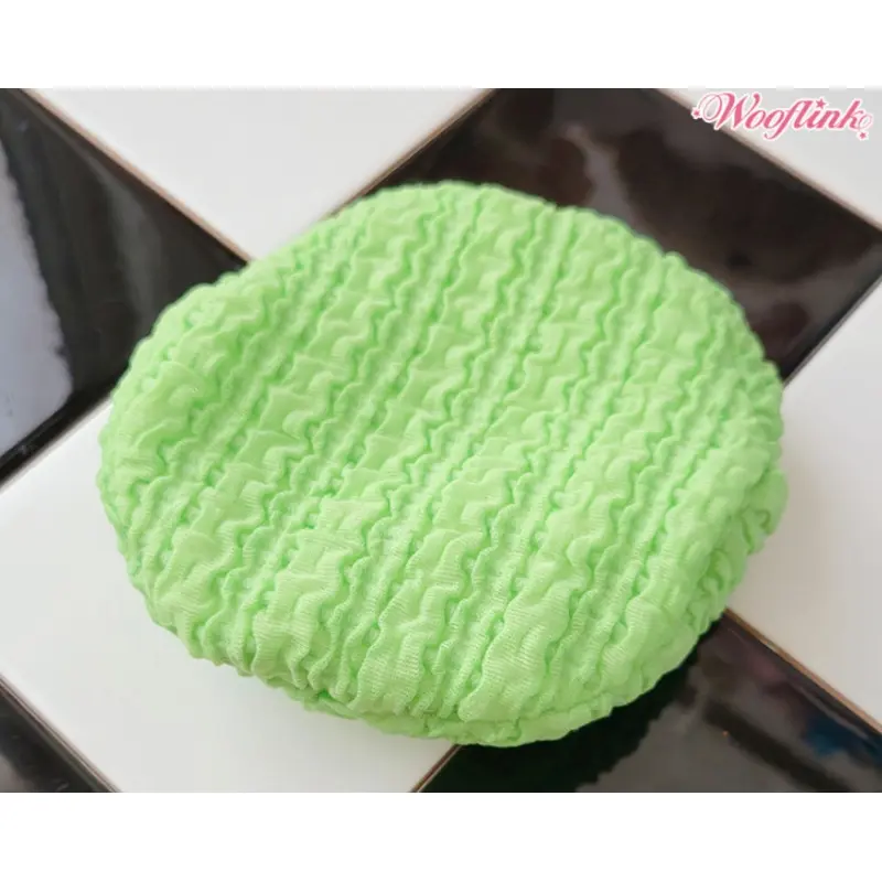 Wooflink Cotton Candy Summer Beret in Green