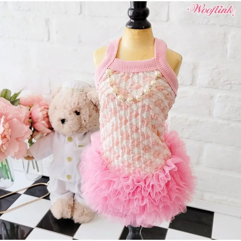 Wooflink Hey Gorgeous Girl Mini Dress - Pink