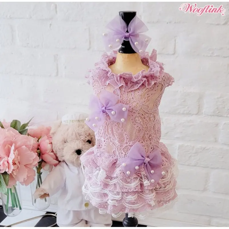 Wooflink Romantic Summer Dress - Violet