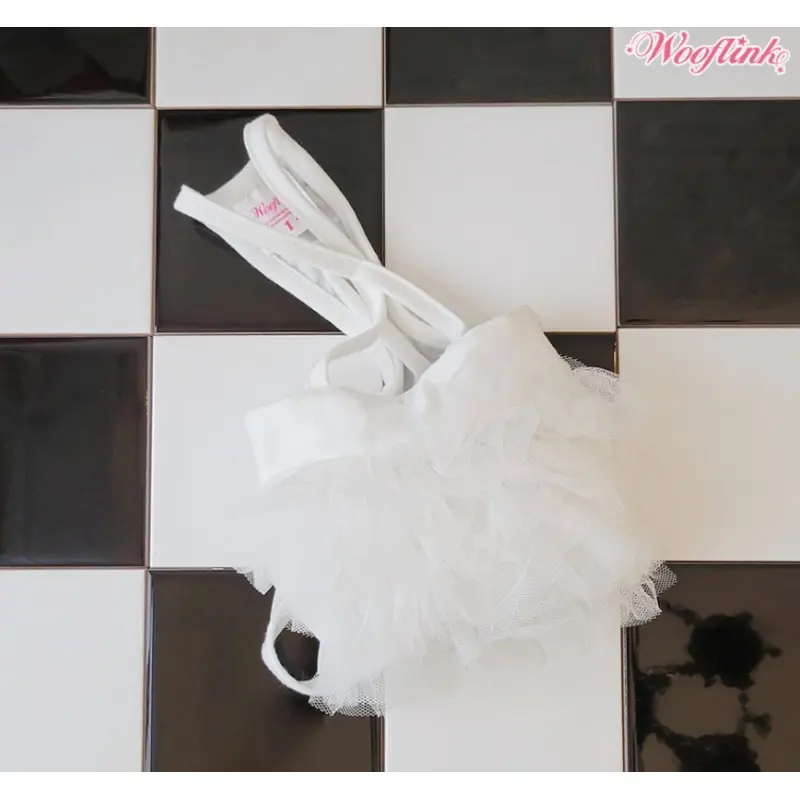 Wooflink Tulle Shorts - White