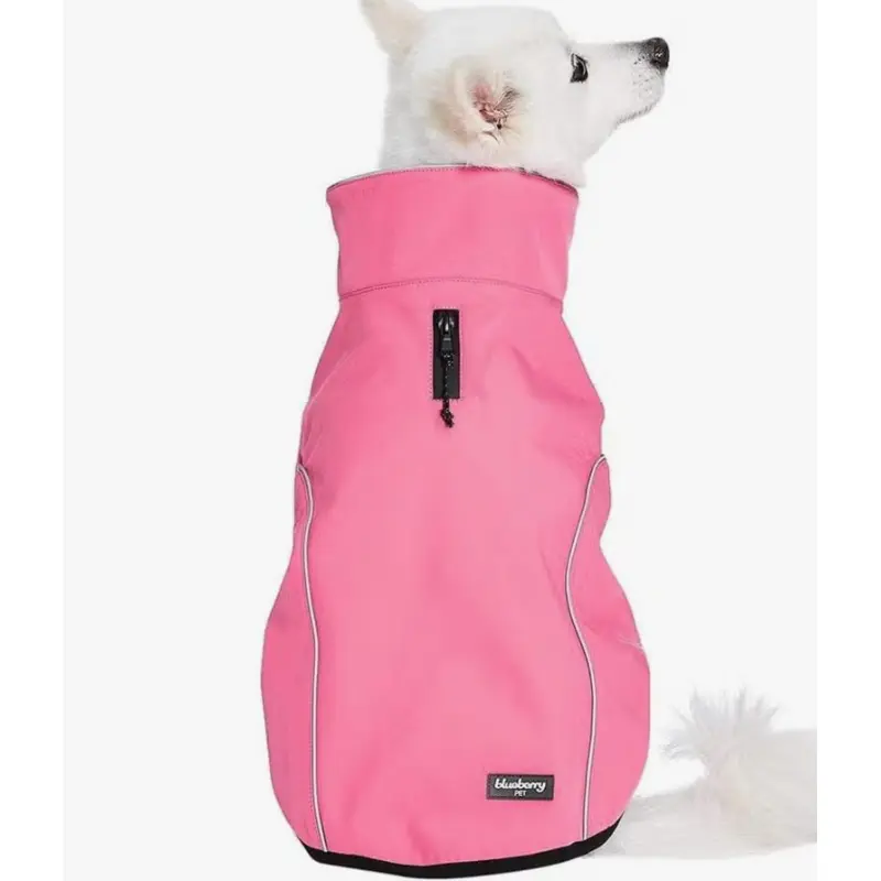 Waterproof Jacket Reflective Softshell Jacket in Brink Pink