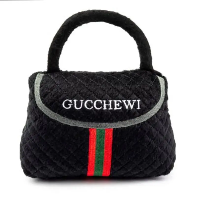 Gucchewi Striped Purse Toy