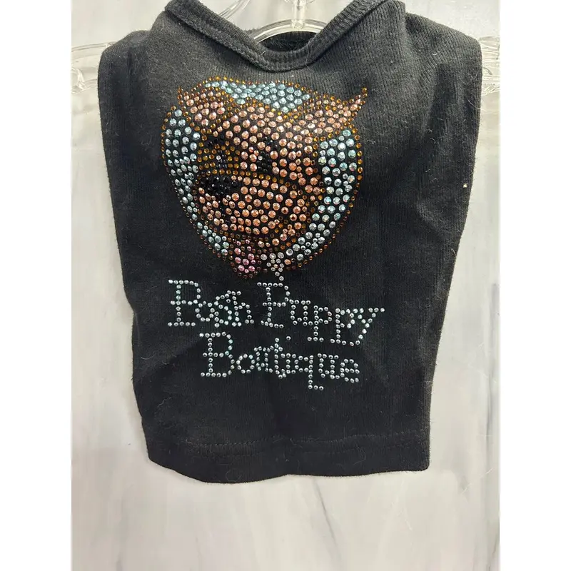 Limited Edition Posh Puppy Boutique Bling Tank in Blue