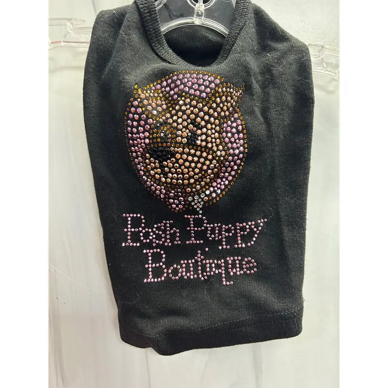 Limited Edition Posh Puppy Boutique Bling Tank in Pink