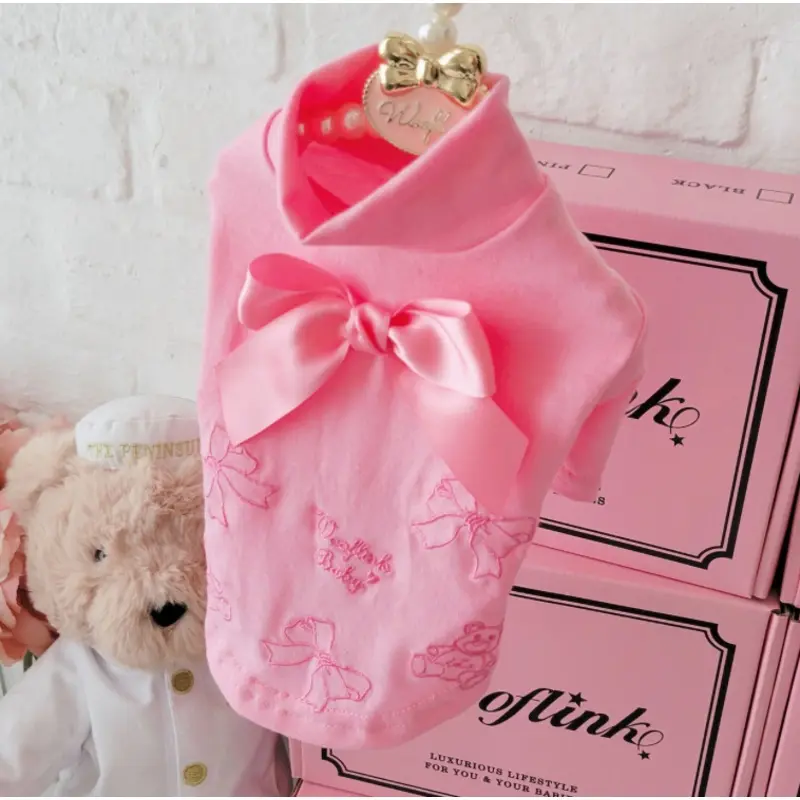 Wooflink Baby Turtleneck - Pink