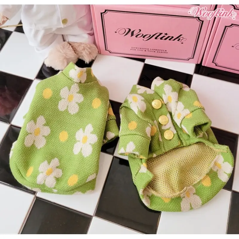 Wooflink Flower Cardigan