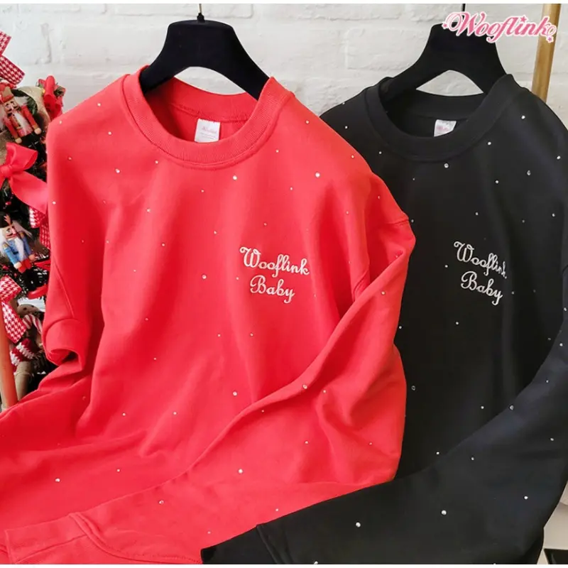 Wooflink Shine Like a Diamond Sweatshirt for Mom in Two Colors