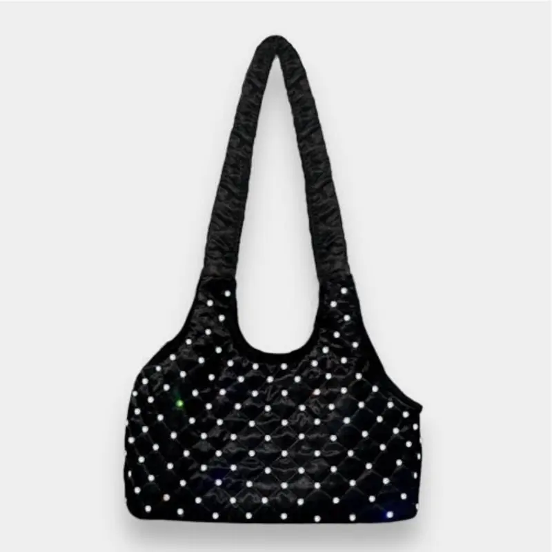 Glamour Baby Dog Carrier: Caviar