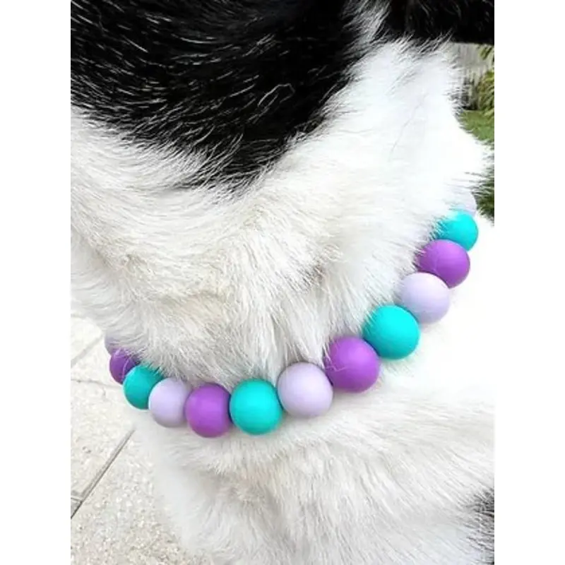 Mermaid Beaded Pet Collar