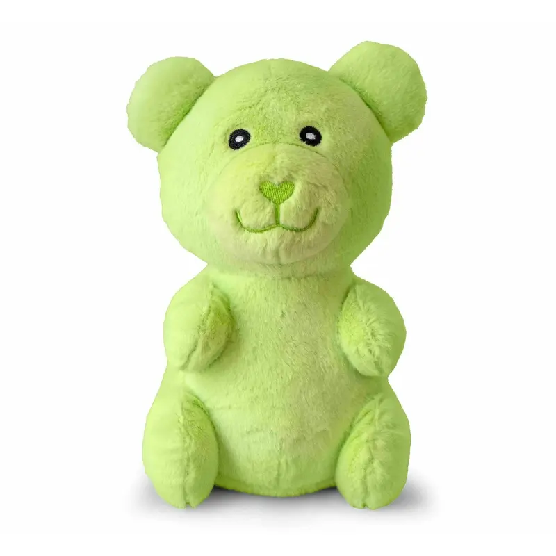 ThoozyPet Gummy Bear Plush Dog Toy Green