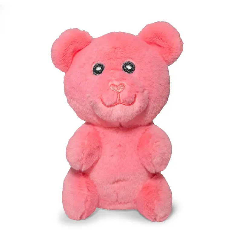 ThoozyPet Gummy Bear Plush Dog Toy Pink
