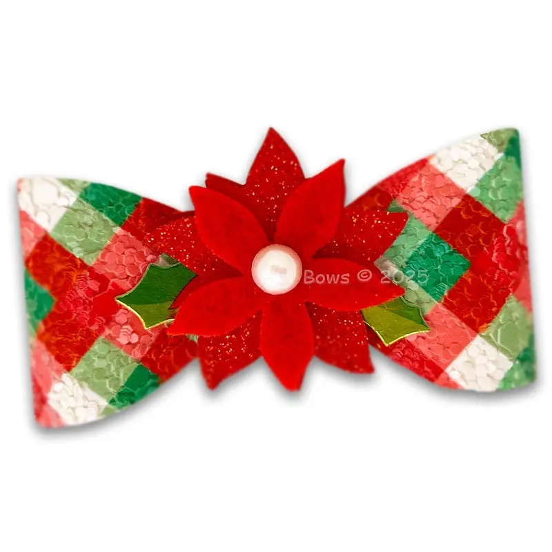 Christmas Parade Hair Bow