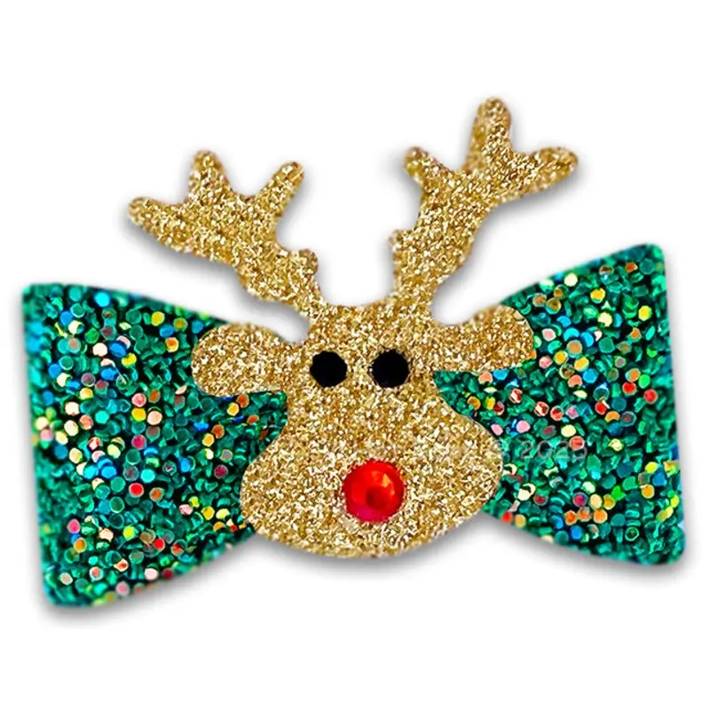 Deerly Beloved Holiday Hair Bow