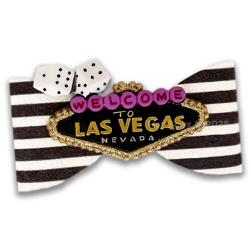 Dicey Darling Hair Bow