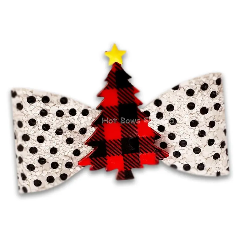 Flannel PJs Hair Bow