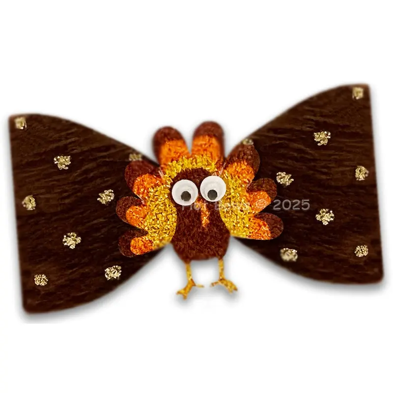 Fowl Play Hair Bow