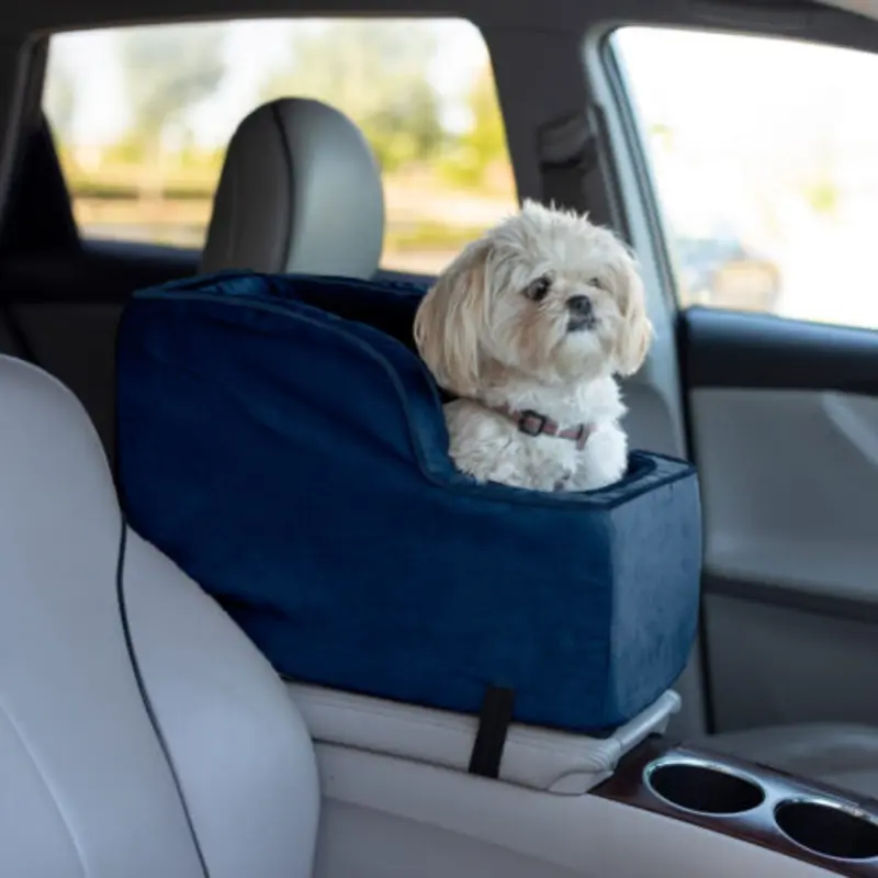 Luxury High-Back Console Dog Car Seat in Many Colors