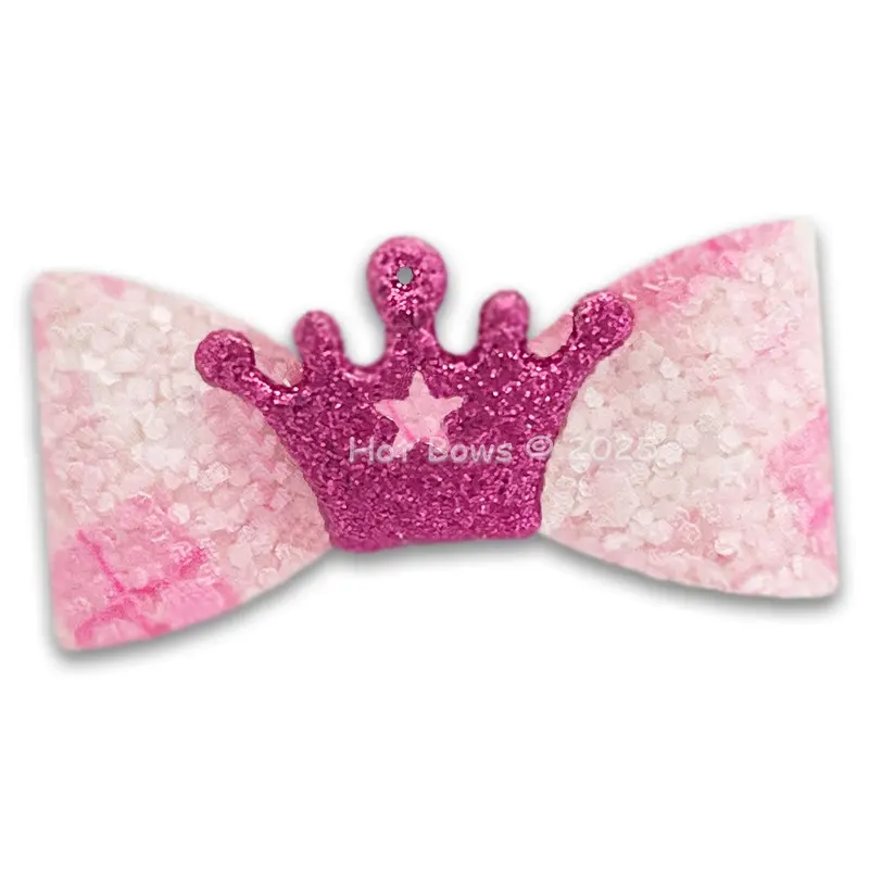 Royalty Pink Hair Bow