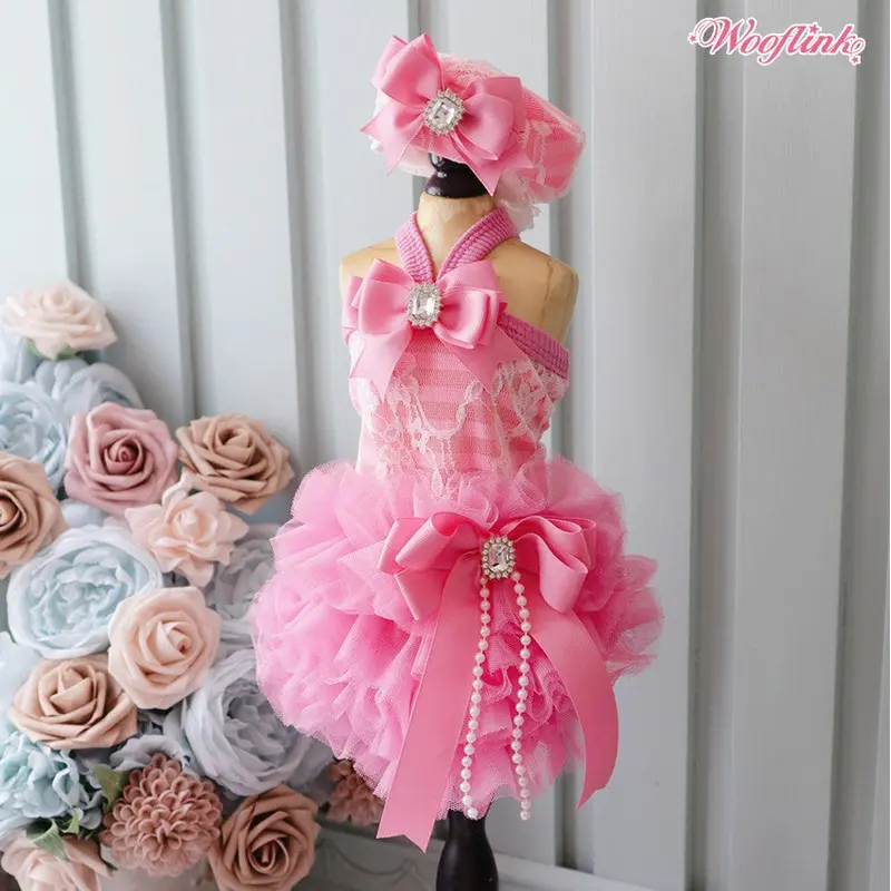 Wooflink Adore Dress in Pink
