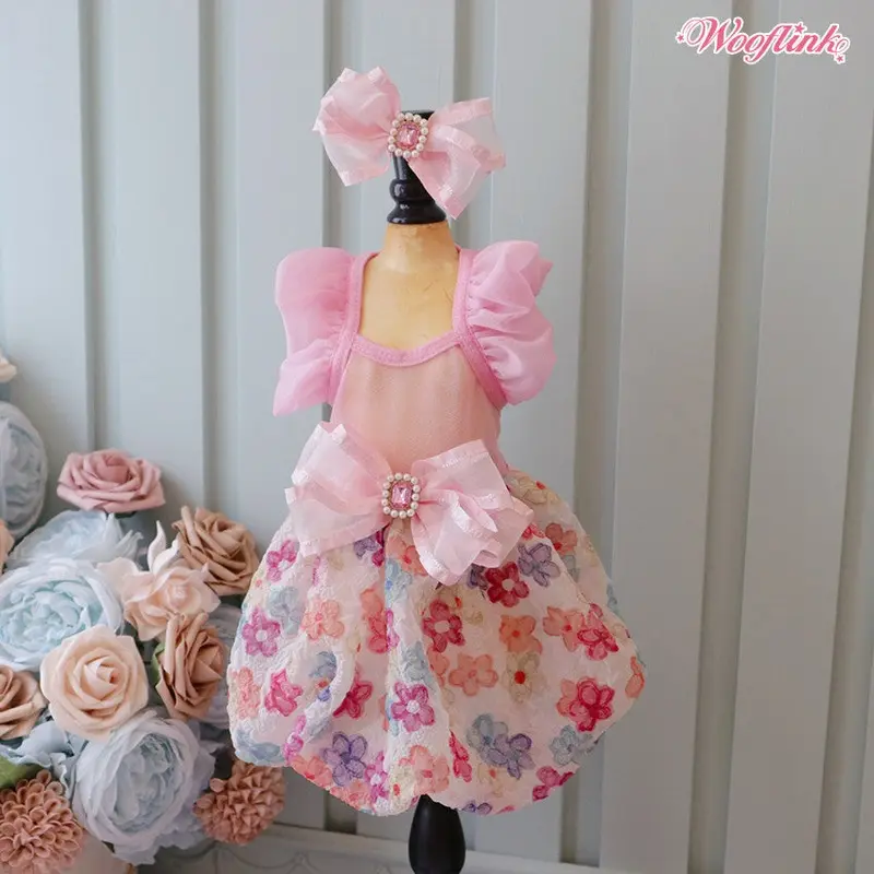 Wooflink Bubble Gum Dress in Pink
