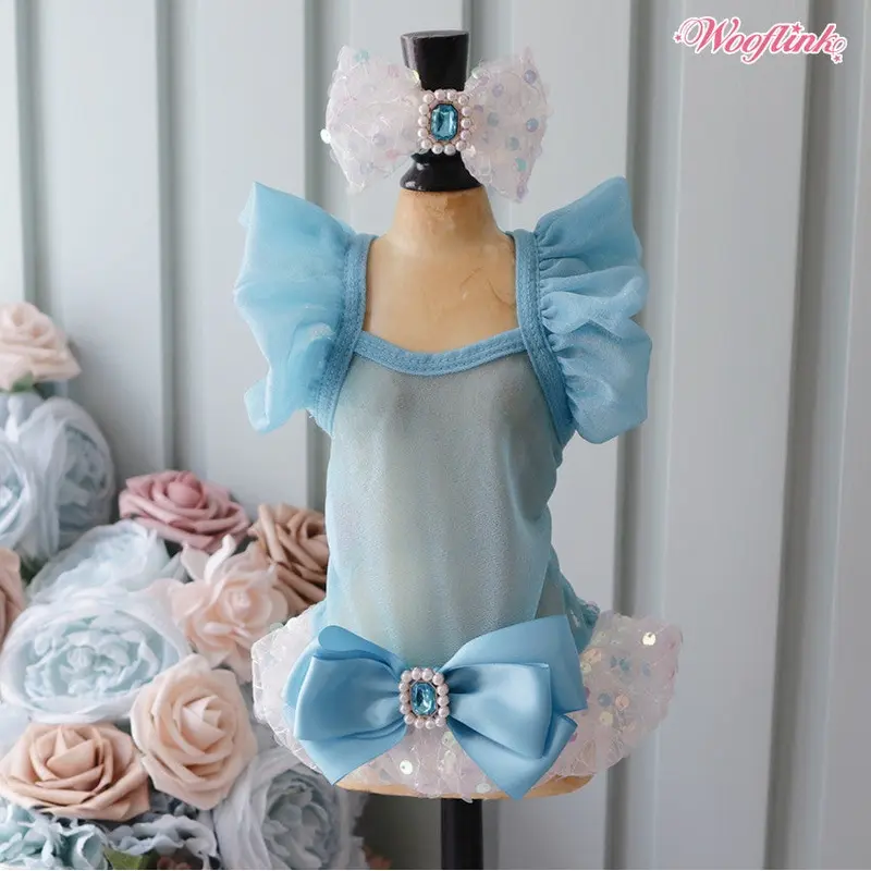Wooflink Bubble Gum Top in Blue