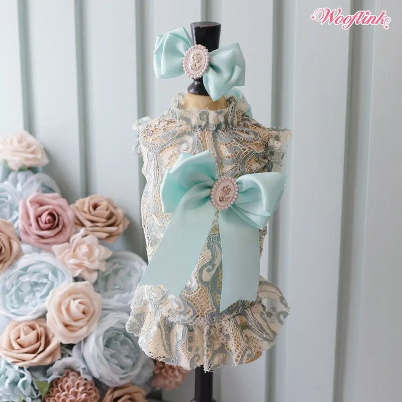 Wooflink Elizabeth Dress in Mint