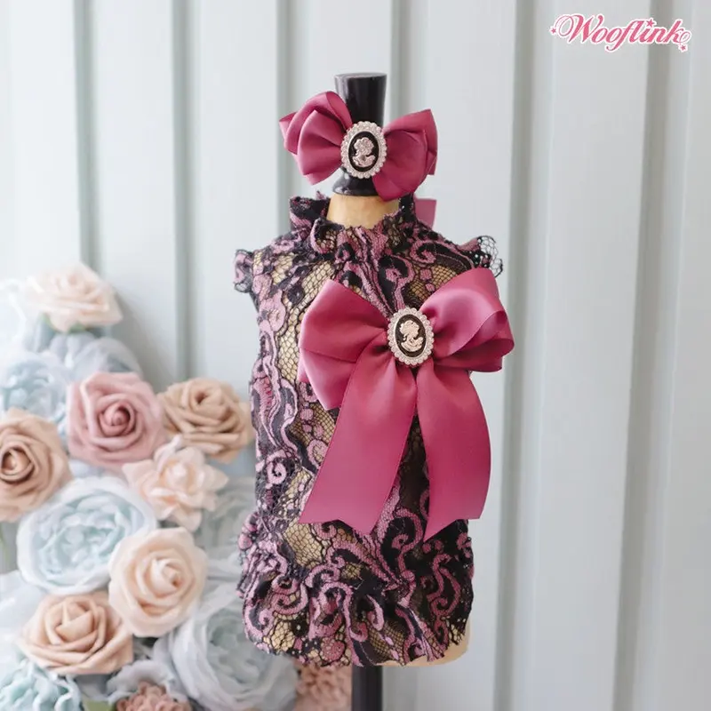 Wooflink Elizabeth Dress in Rose