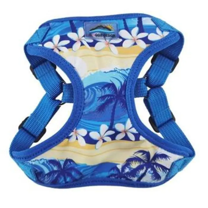 Wrap and Snap Choke Free Dog Harness - Catching Waves