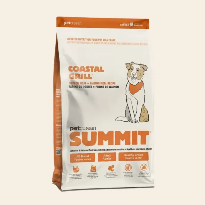 Summit Coastal Grill Chicken Meal & Salmon Meal Recipe Adult Dry Dog Food
