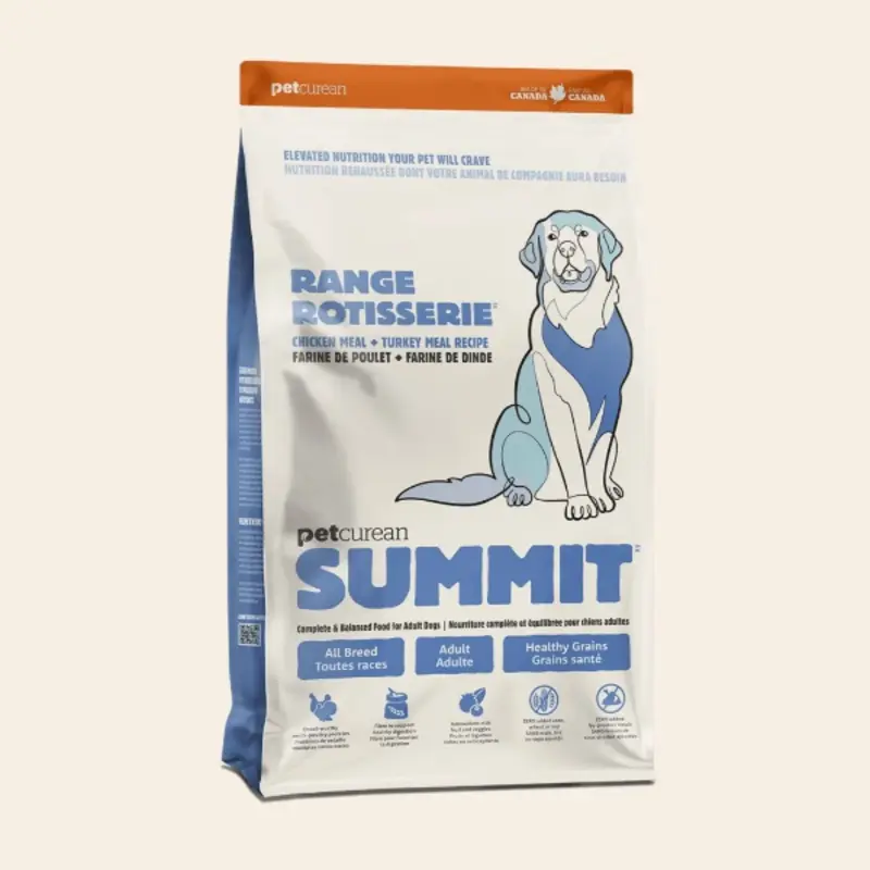 Summit Range Rotisserie Chicken Meal & Turkey Meal Recipe Adult Dry Dog Food
