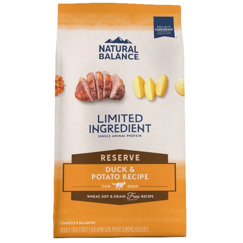 Natural Balance Reserve Grain Free Duck & Potato Recipe Dry Dog Food