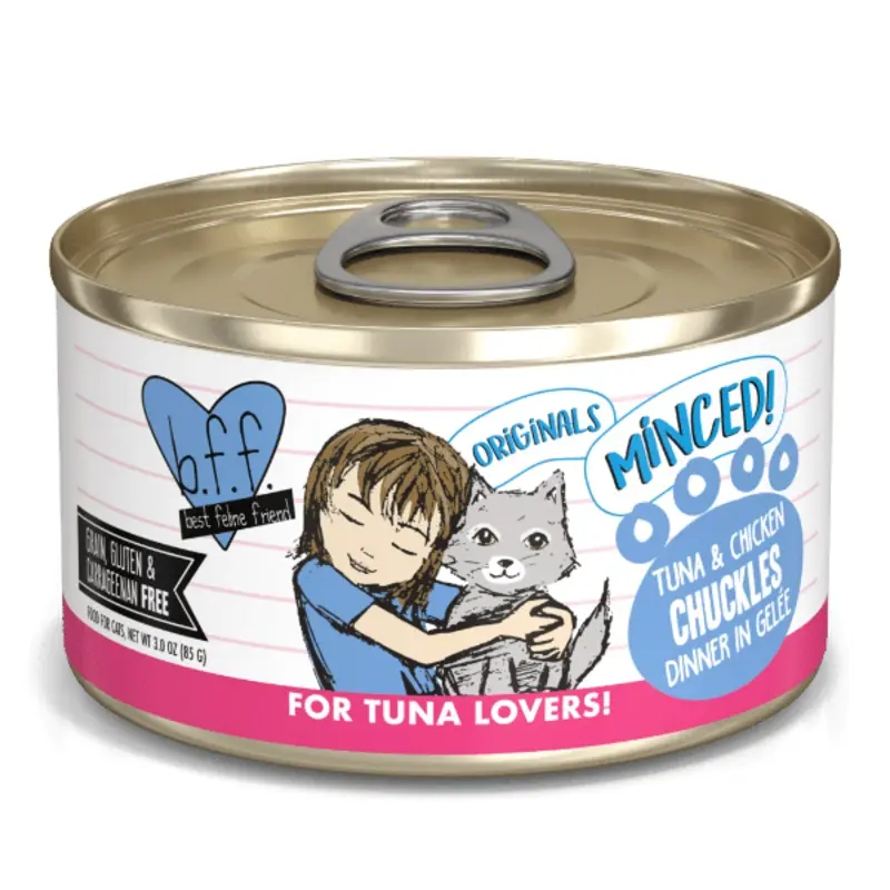 B.F.F. Tuna & Chicken Chuckles Canned Cat Food