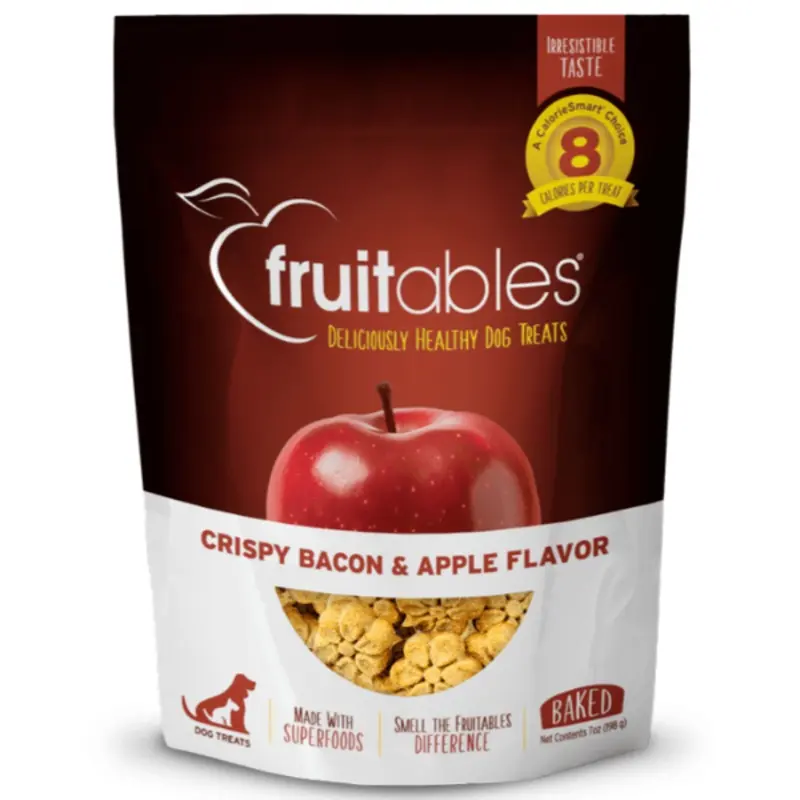 Fruitables Baked Crispy Bacon & Apple Dog Treats