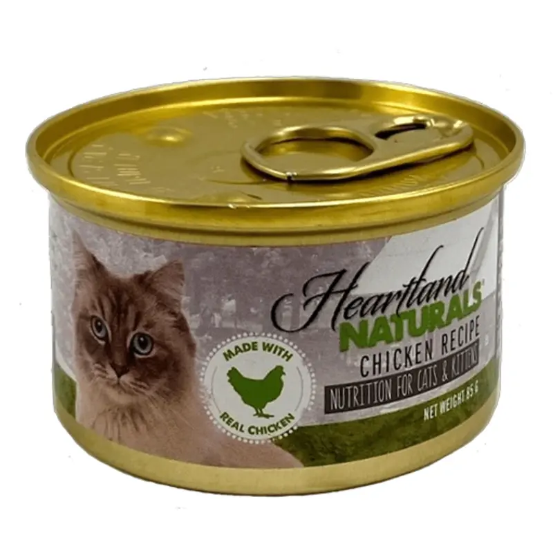 Heartland Naturals Chicken Recipe Canned Nutrition For Cats & Kittens