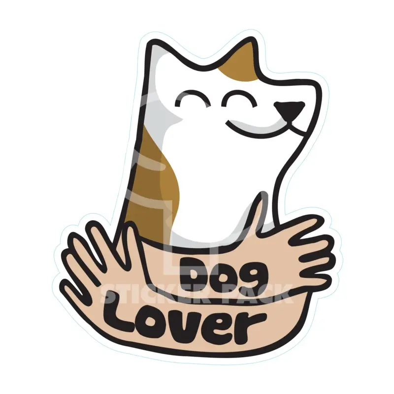 Sticker Pack Dog Lover; Large Sticker