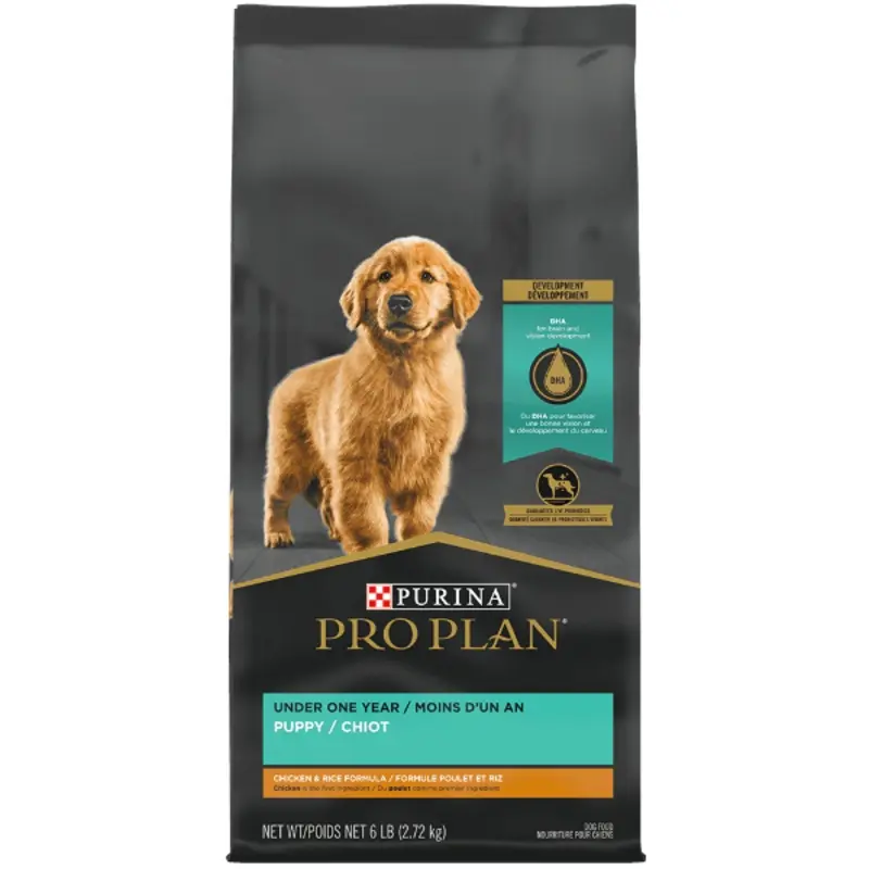 Purina Pro Plan Chicken & Rice Formula Dry Puppy Food
