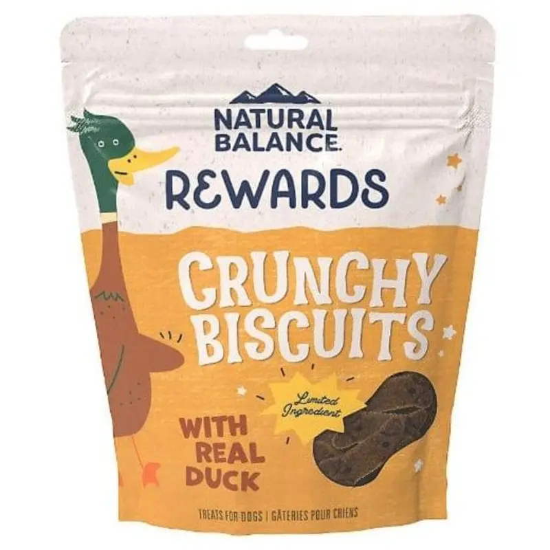 Natural Balance Crunchy Biscuits With Real Duck Recipe, 14oz