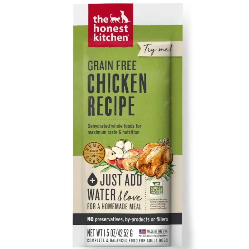 The Honest Kitchen Grain Free Chicken Recipe Dehydrated Dog Food