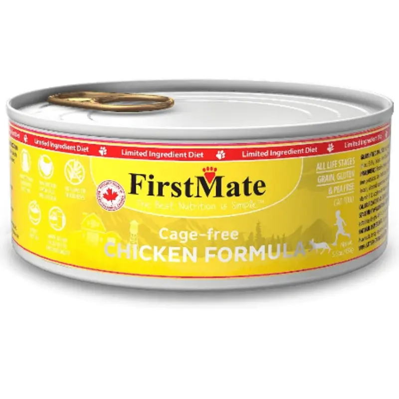 FirstMate Cage-free Chicken Formula Canned Cat Food
