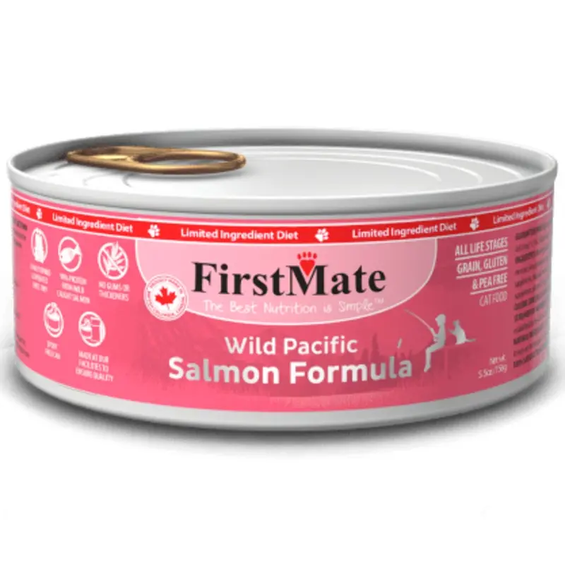 FirstMate Wild Salmon Formula Canned Cat Food