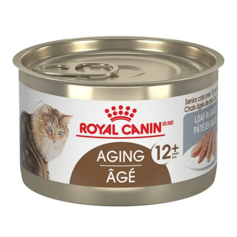 Royal Canin Aging 12+ Loaf in Sauce Canned Cat Food, 145g