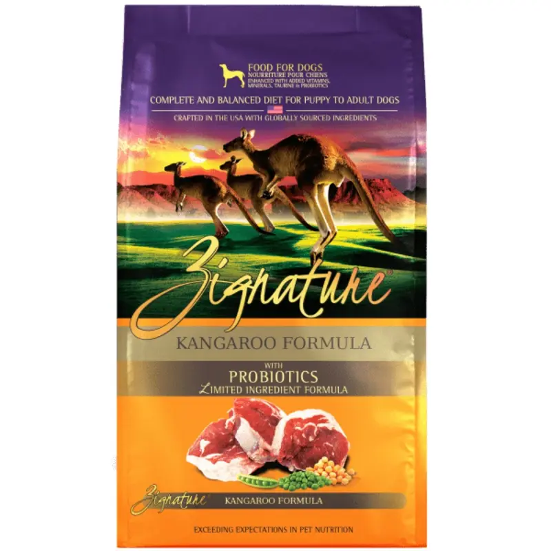Zignature Limited Ingredient Kangaroo Formula Dry Dog Food