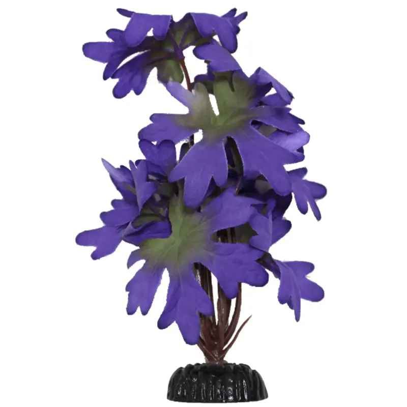 Fish Gear Purple Silk Aquarium Plant (8")