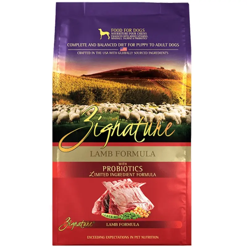 Zignature Limited Ingredient Lamb Formula Dry Dog Food