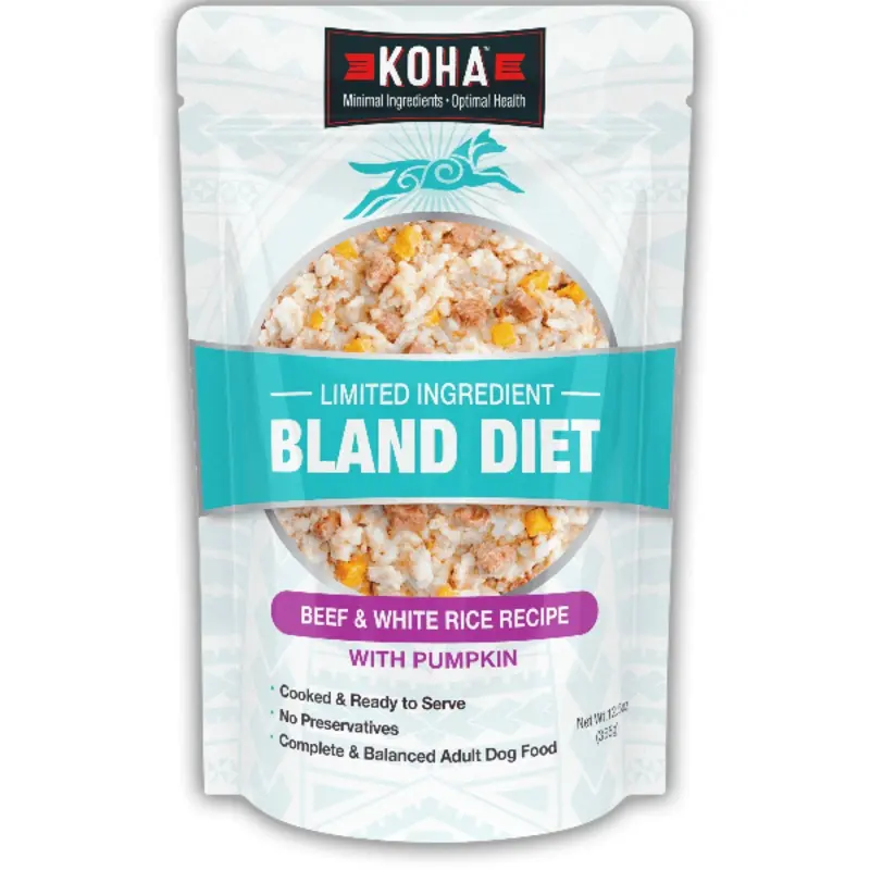 KOHA Limited Ingredient Bland Diet Beef & White Rice Recipe for Dogs