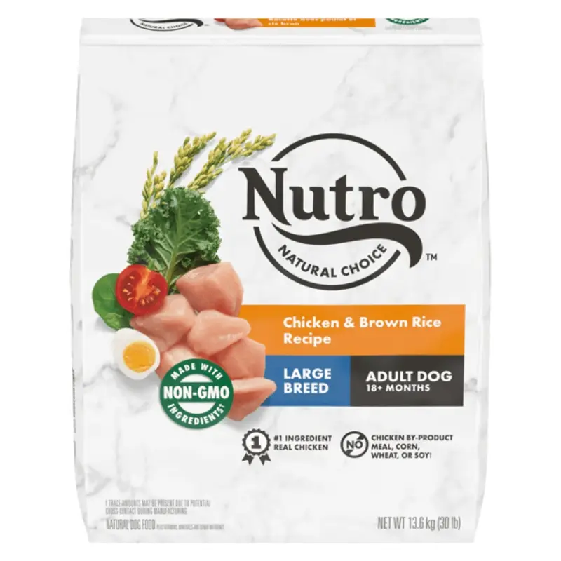 Nutro Natural Choice Chicken & Brown Rice Large Breed Adult Dry Dog Food