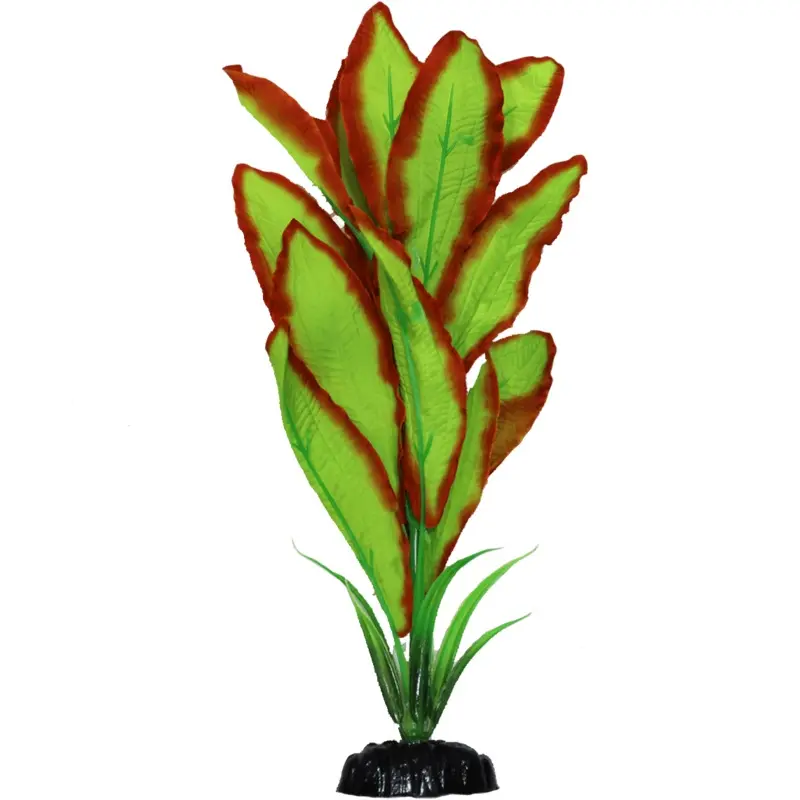 Fish Gear Amazon Sword Silk Aquarium Plant (12")
