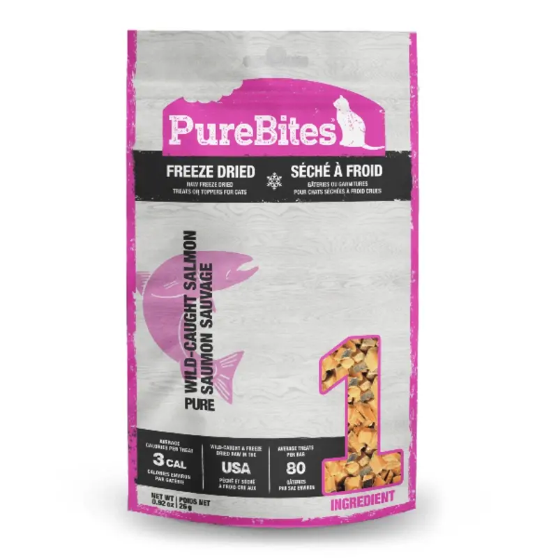 PureBites Freeze Dried Wild Salmon Cat Treats